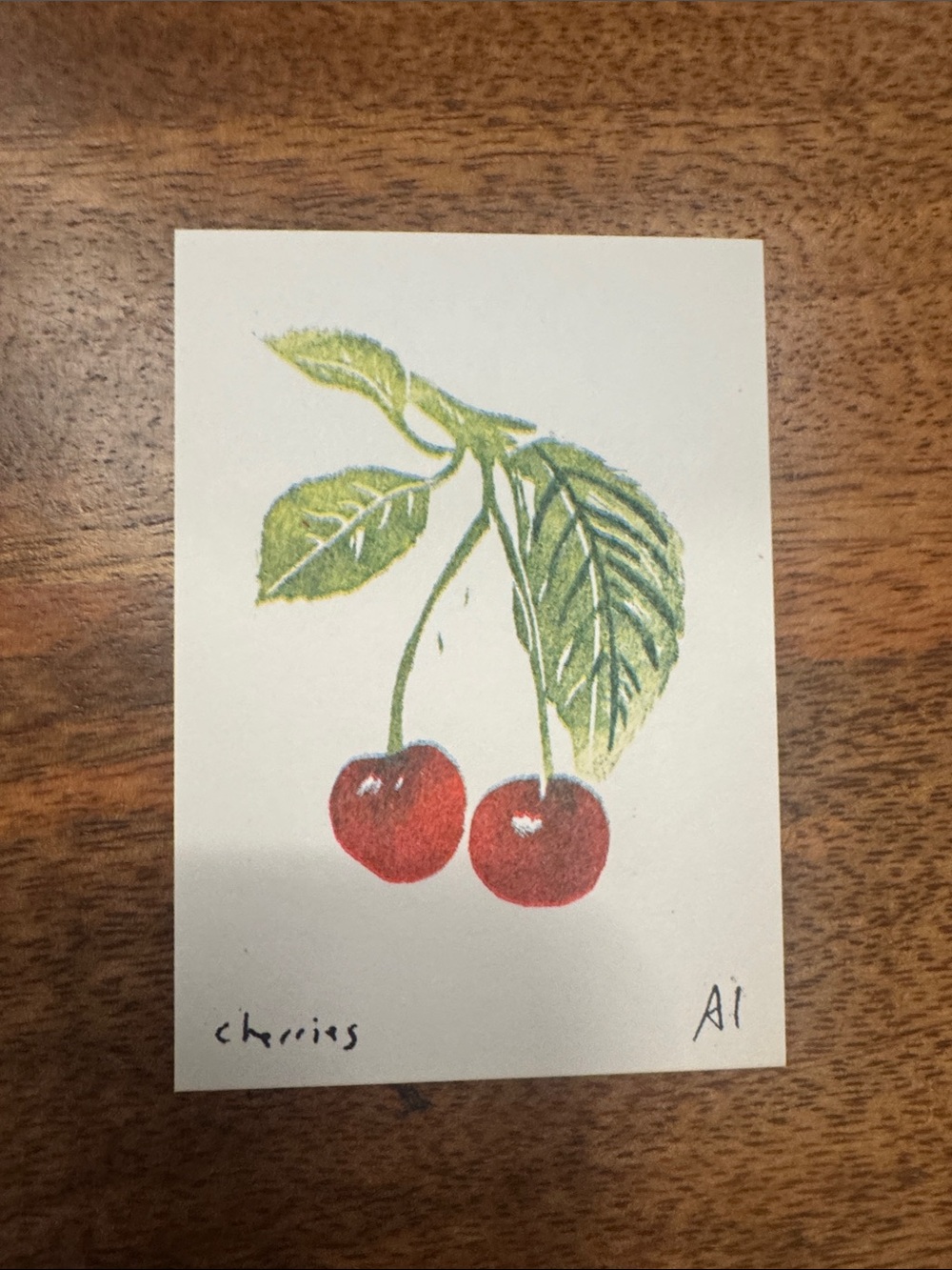 Inciardi- Cherries- Mini Print